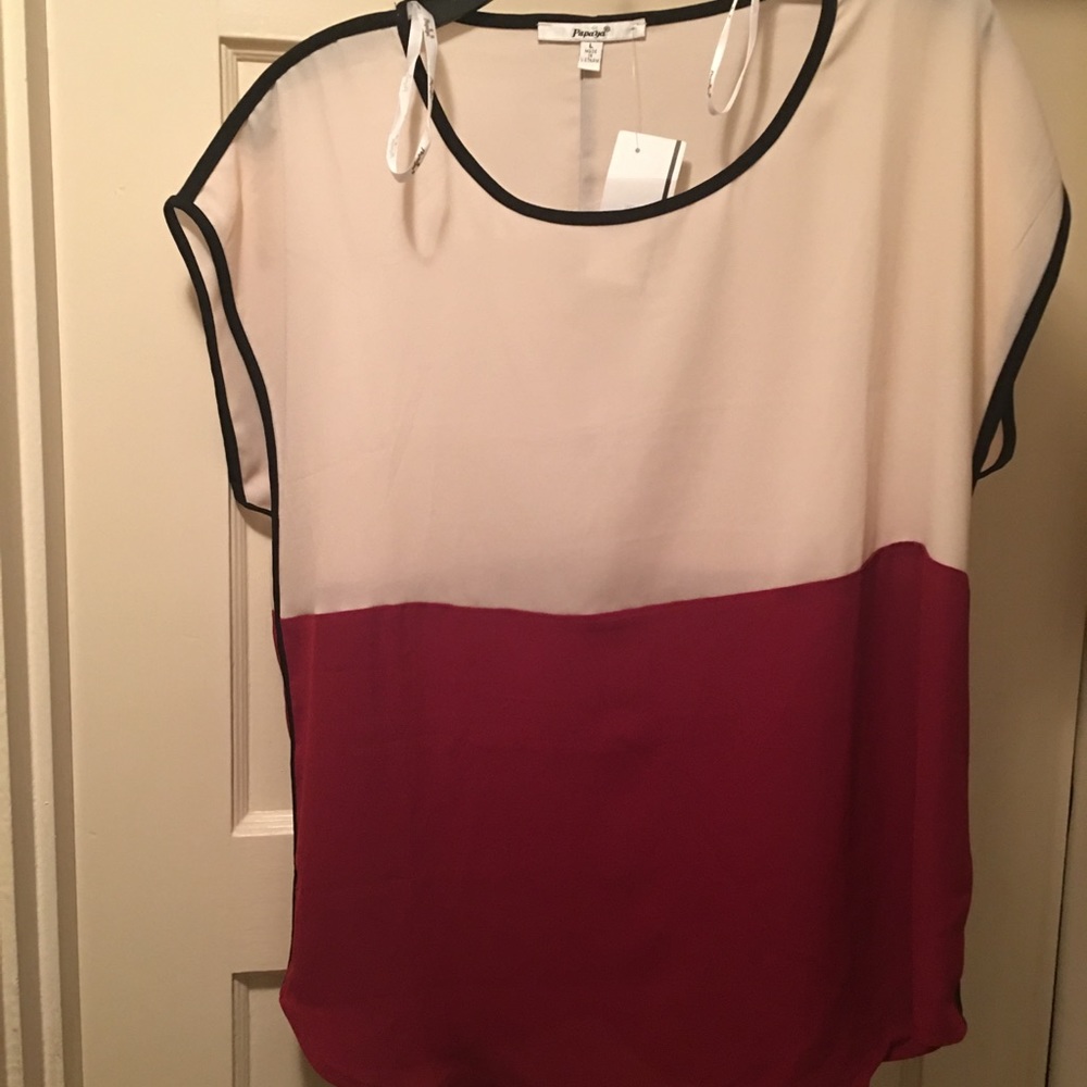 ♥️NWT Papaya tank top♥️